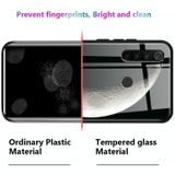 Gehard glas + TPU rand beschermhoes voor iPhone 13 Pro Max (Witte Tijger)