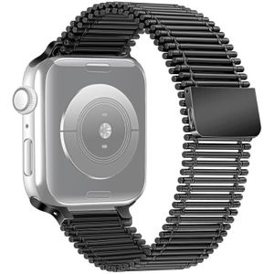 Kettinglus Staal Vervanging Strap Horlogeband voor Apple Watch Series 7 41mm / 6 &amp; SE &amp; 5 &amp; 4 40mm / 3 &amp; 2 &amp; 1 38mm