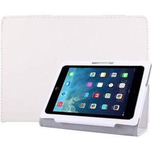 Universele 9 6 inch/10 1 inch tabletten PC beschermende lederen Case(White)