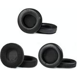 2 stuks oorbeschermers voor audio-technica ad1000x ad2000x ad900x ad700x  stijl: zwart verdikte eiwit huid