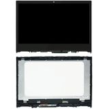 1920 x 1080px LCD Screen and Digitizer Full Assembly With Frame for Lenovo Yoga 520-14IKB (Black)