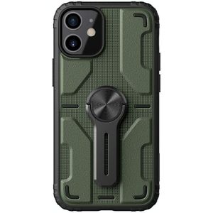 NILLKIN PC + TPU Medley case met verwisselbare standaard voor iPhone 12 Pro Max(Groen)