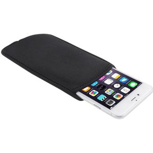 Waterdichte hoes voor iPhone 6 Plus &amp; iPhone 6S Plus / Samsung Galaxy Note 4  Afmeting: 16cm x 8.5cm(zwart)