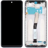LCD-scherm en Digitizer Volledige assemblage met frame voor Xiaomi Redmi Note 9S (Zwart)