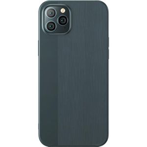 Voor iPhone 12 JOYROOM JR-BP766 Shadow Series TPU Frosted Bump Pattern Shockproof Protective Case(Groen)