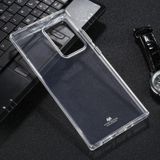 Voor Samsung Galaxy Note20 Ultra GOOSPERY JELLY Volledige dekking Soft Case (Transparant)