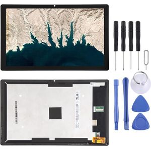 LCD-scherm en Digitizer volledige montage voor Lenovo 10e Chromebook (zwart)