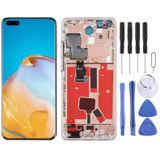 Original LCD Screen For Huawei P40 Pro Digitizer Full Assembly with Frame (Gold)