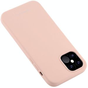 Voor iPhone 12 Pro Max GOOSPERY SILICONEN Solid Color Soft Liquid Silicon siliconen schokbestendige zachte TPU-behuizing (roze)