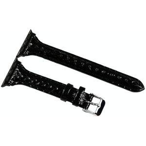 Snake Texture Small Taille Lederen Vervanging Strap Horlogeband voor Apple Watch Series 6 &amp; SE &amp; 5 &amp; 4 40 MM / 3 &amp; 2 &amp; 1 38mm