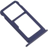 SIM-kaartlade + SIM-kaartlade / Micro SD-kaartlade voor Nokia X6 (2018) / TA-1099 / 6.1 Plus (Blauw)