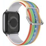 Ademende TPU-horlogeband voor Apple Watch-serie 8 &amp; 7 41 mm / SE 2 &amp; 6 &amp; SE &amp; 5 &amp; 4 40 mm / 3 &amp; 2 &amp; 1 38 mm