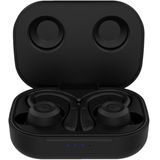 T20 TWS Bluetooth Hooks Wireless Sports Headphones with Charging Box IPX6 Waterproof Noise-cancelling Earphones(Black)