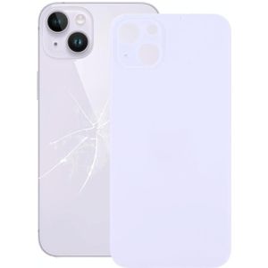Voor iPhone 14 Plus Easy Replacement Big Camera Hole Glass Back Battery Cover