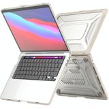 Voor MacBook Pro 13.3 A1706/A1989/A2159 ENKAY Hat-Prince 3 in 1 Beschermende Beugel Case Cover Hard Shell met TPU Toetsenbord Film/Anti-stof Pluggen  Versie: US (Khaki)