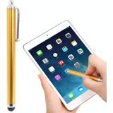 Hoog-gevoelige Touch Pen / capacitieve Stylus Pen voor iPhone 5 &amp; 5S &amp; 5C / 4 &amp; 4S  iPad Air / iPad 4 / iPad mini 1 / 2 / 3 / nieuwe iPad (iPad 3) / iPad 2 / iPad en alle Capacitieve Touch Screen (Gold)(Orange)