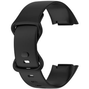 Voor Fitbit Charge 5 monochromatische silicagel om horlogeband te vervangen Afmeting: klein formaat