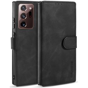 Voor Samsung Galaxy Note20 Ultra DG. MING Retro Oil Side Horizontale Flip Case met Holder &amp; Card Slots &amp; Wallet(Black)