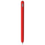 Voor Huawei M-pencil Stylus Touch Pen Geïntegreerde Anti-slip Siliconen Beschermhoes(Rood)