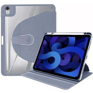 Voor iPad Air 2019 / iPad Pro 10.5 acryl 360 graden rotatie houder Tablet lederen tas