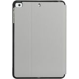 Voor iPad Mini  / 4/3/2 / 1 Dual-vouwen Horizontale Flip Tablet Leren Case met Houder &amp; Sleep / Wake-Up-functie