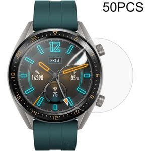 Voor Huawei Watch GT Active 50 stks Zachte Hydrogel Film Watch Screen Protector