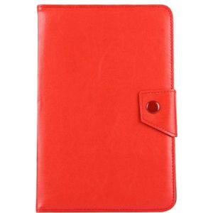 10 inch tabletten leder hoes Crazy Horse textuur beschermende hoes Shell met houder voor Asus ZenPad 10 Z300C  Huawei MediaPad M2 10.0-A01W  IWORK10(Red) van de kubus