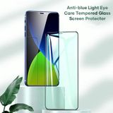 Voor iPhone 12 Pro Max ROCK 2.5D Green Light Eye Protection Anti-blue Light Full Screen Tempered Glass Film