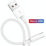 XJ-013 2.4A USB Male naar Micro USB Male Interface Fast Charging Data Cable  Lengte: 3m