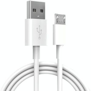 XJ-013 2.4A USB Male naar Micro USB Male Interface Fast Charging Data Cable  Lengte: 3m