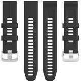 Voor Garmin Forerunner 935 22 mm Solid Color Silicone Watch Band