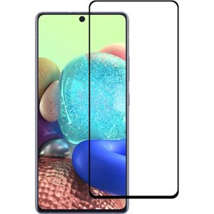 Voor Galaxy A71 5G 9H Surface Hardness 2.5D Full Glue Full Screen Tempered Glass Film
