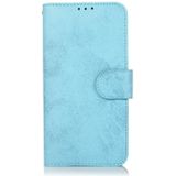 Voor iPhone 12 Max / 12 Pro KLT888-2 Retro 2 in 1 Afneembare Magnetische Horizontale Flip TPU + PU Lederen case met Holder &amp; Card Slots &amp; Photo Frame &amp; Wallet (Sky Blue)