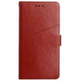 Voor Samsung Galaxy S7 y Stitching horizontale flip lederen telefoonhoesje