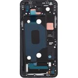 Front behuizing LCD-frame bezel plaat voor LG Q Stylo 4 Q710 Q710MS Q710CS (zwart)