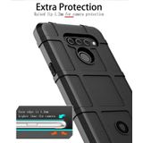 Schokbestendige beschermer cover volledige dekking silicone case voor LG q60 (grijs)