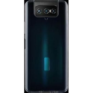 Voor asus Zenfone 7 ZS670KS 0 75 mm ultradunne transparante TPU-beschermhoes