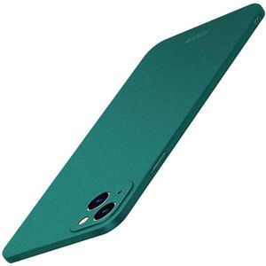 Voor iPhone 14 Mofi Fandun-serie Frosted PC Ultra-Thin Phone Case (Green)