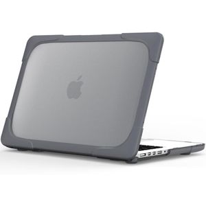 TPU + PC Twee-Color Anti-Fall Laptop Beschermhoes Voor MacBook Pro Retina 13.3 Inch A1502 / A1425 (GRIJS)