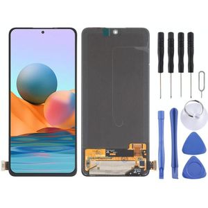 OLED Materiaal LCD-scherm en digitizer Volledige vergadering voor Xiaomi Redmi Note 10 Pro / Redmi Note 10 Pro (India) / Redmi Note 10 PRO MAX (4G) M2101K6G M2101K6R M2101K6P M2101K6I