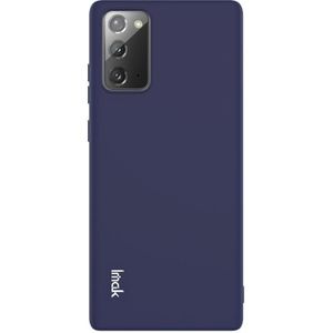 Voor Samsung Galaxy Note20 IMAK UC-2-serie Schokbestendige volledige dekking Soft TPU case(blauw)