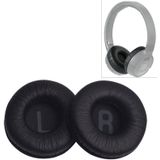 2 stuks voor JBL Tune 600BTNC T500BT T450BT oortelefoon kussen cover earmuffs vervangende oorkussens met mesh (zwart)