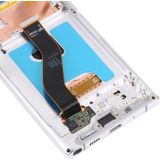 Originele Lcd-scherm en Digitizer Volledige Montage Met Frame voor Samsung Galaxy Note10/Note10 5G SM-N971/N970 (Zilver)