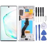 Originele Lcd-scherm en Digitizer Volledige Montage Met Frame voor Samsung Galaxy Note10/Note10 5G SM-N971/N970 (Zilver)