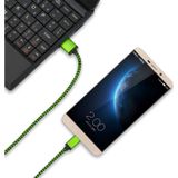5 PCS 1m Wave Geweven stijl Metal Head USB 3.1 Type C to USB 2.0 Data / Lader Kabel Kit  Voor Samsung Galaxy S8 &amp; S8 PLUS / LG G6 / Huawei P10 &amp; P10 Plus / Xiaomi Mi 6 &amp; Max 2 en other Smartphones