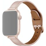 Dames Starry Sky Style Lederen Vervanging Strap Horlogeband voor Apple Watch Series 6 &amp; SE &amp; 5 &amp; 4 40 MM / 3 &amp; 2 &amp; 1 38mm (Pink Sand)