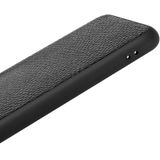 Voor iPhone XS Max Litchi patroon lederen anti-Falling TPU mobiele telefoon shell beschermende case (zwart)