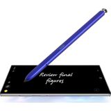 Capacitieve styluspen voor aanraakscherm voor Galaxy Note 10 (Blauw)