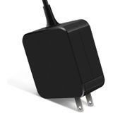 Draagbare lader met 65 W USB-C / Type-C-voedingsadapter voor laptops met type-C-oplaadkabel  Amerikaanse stekker