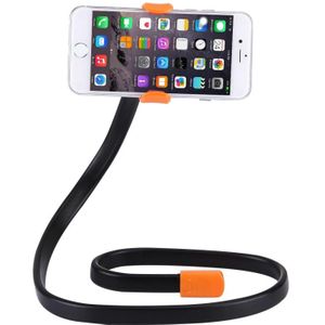 Flexibele clip mount houder met klem basis  voor iPhone  Galaxy  Huawei  Xiaomi  LG  HTC en andere smartphones (Orange)